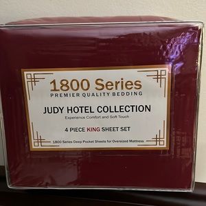 4 piece sheet set King